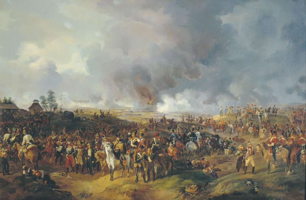 Сражение при Лейпциге с 2 по 7 октября 1813 года. 1844 - Зауервейд Александр Иванович