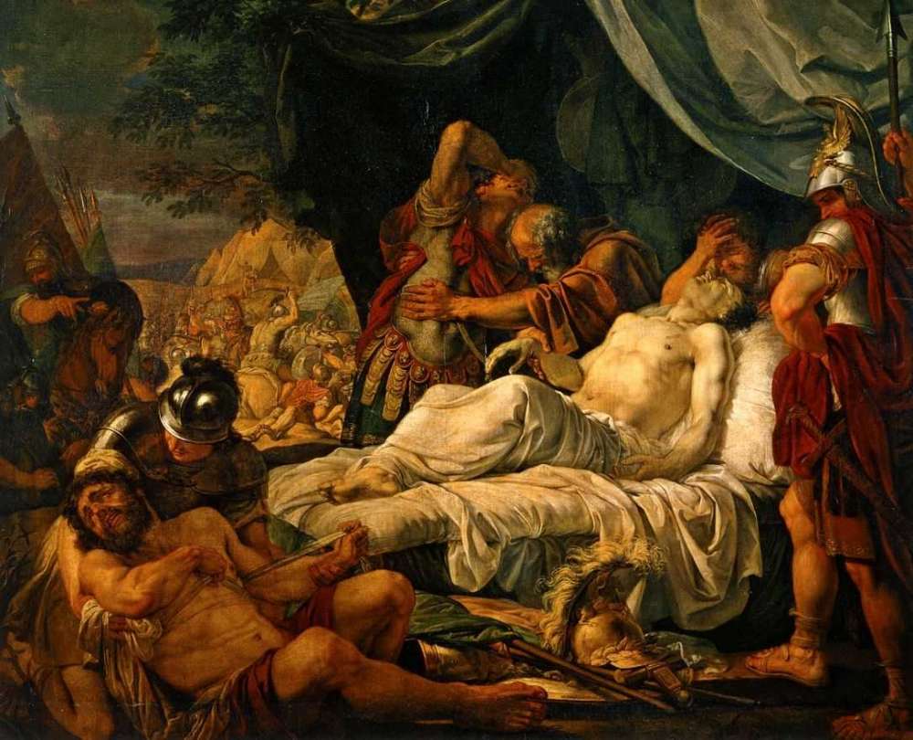 Смерть Пелопида. 1805  - Иванов Андрей Иванович