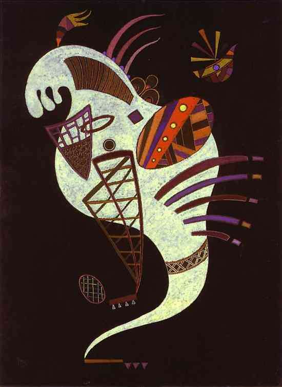 Kandinsky - White Figure -   