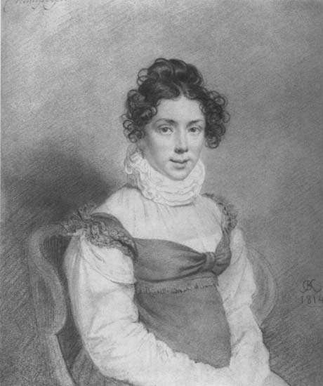 Гурко В.Д. (q, женский портрет, 1814) ГТГ - Кипренский Орест Адамович