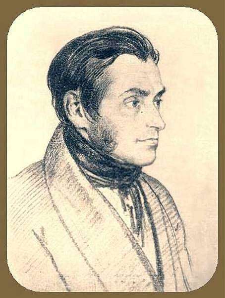 Портрет Адама Мицкевича 1824 ГТГ - Кипренский Орест Адамович
