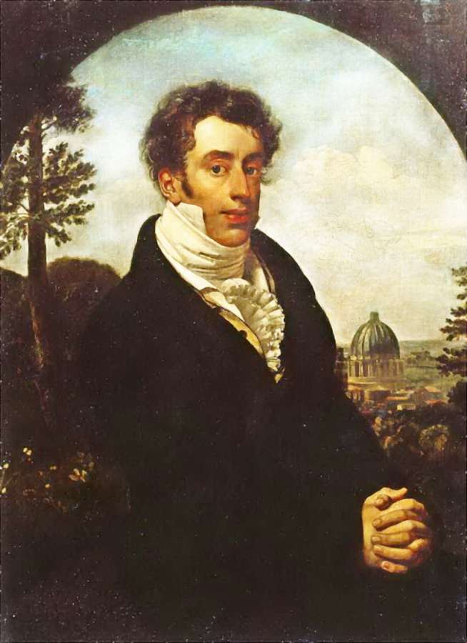 Портрет князя А.М.Голицина. 1819 ГТГ - Кипренский Орест Адамович