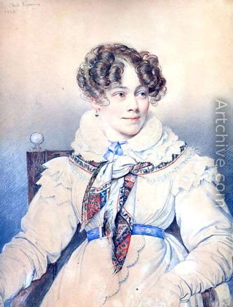 Портрет Софии Ростопчиной, гр. Сегур. 1823 Muse