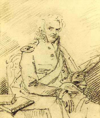 Шишков Александр Семенович, 1825 Б., ит. к. 23,2х20,1 - Кипренский Орест Адамович