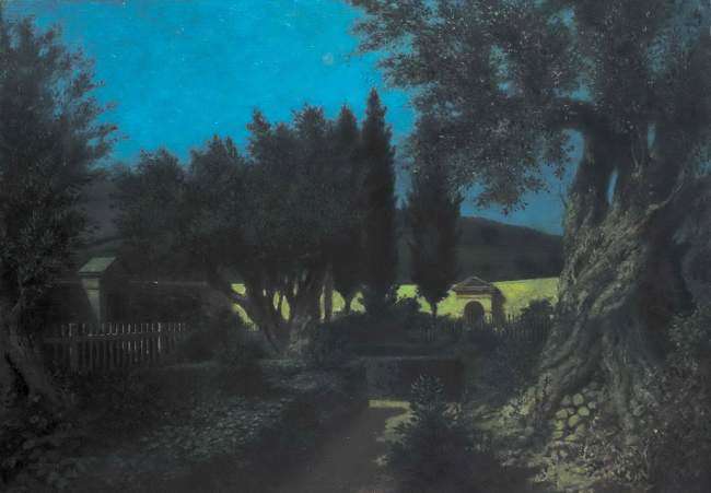 Ночь в Гефсиманском саду, 1885 120х175 - Кондратенко Гавриил Павлович