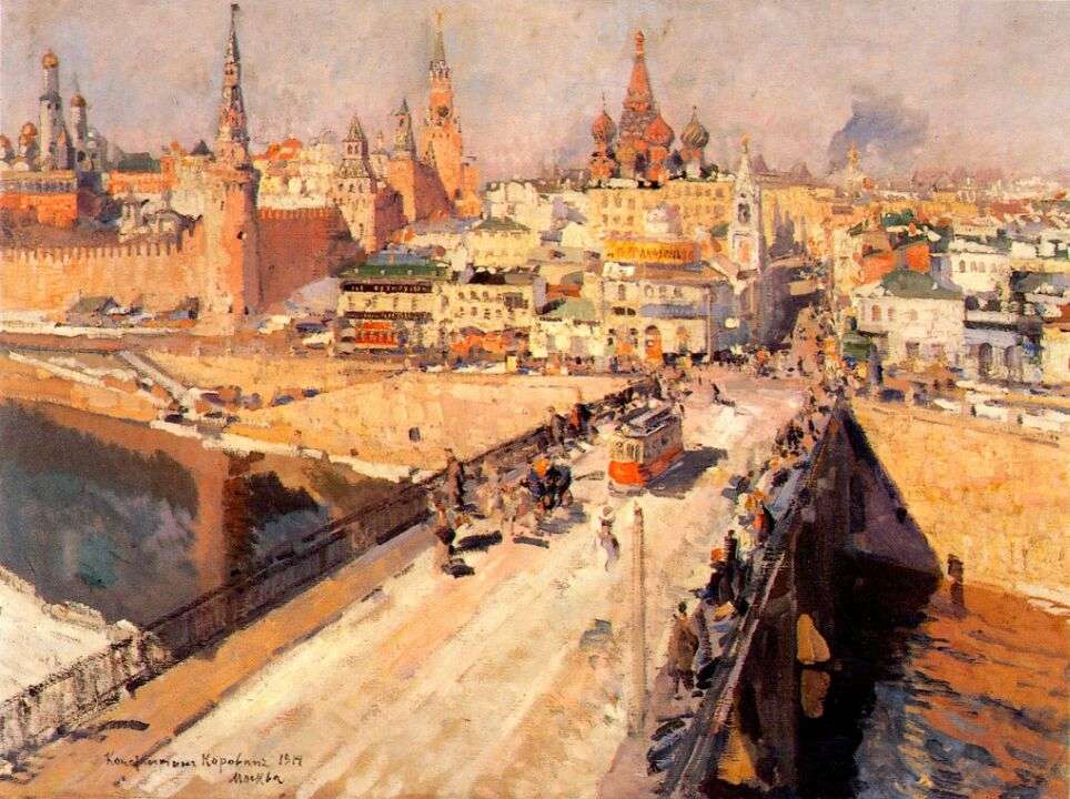 korovin_moskvoretsky_bridge_1914 -   