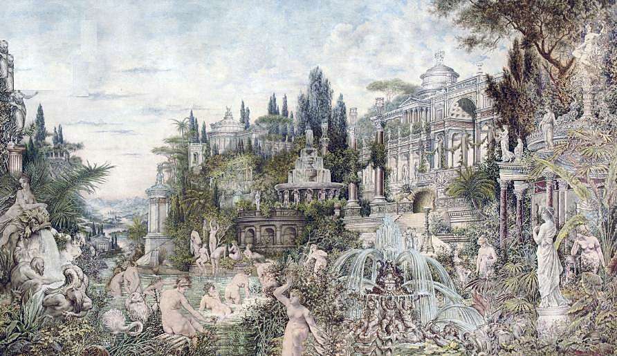 An enchanted garden. 1882 -   