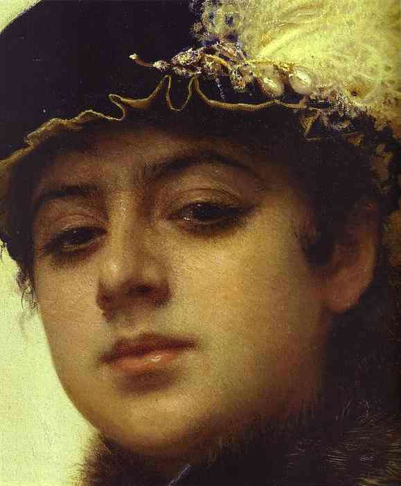 1883 Portrait of a Woman 2 - Крамской Иван Николаевич