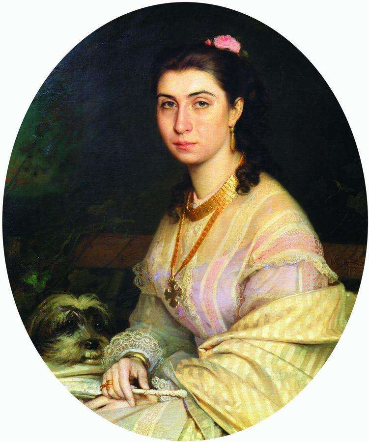 Женский портрет. 1867 - Крамской Иван Николаевич