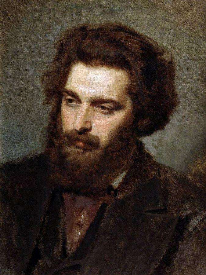 Портрет А.И.Куинджи. 1872 - Крамской Иван Николаевич