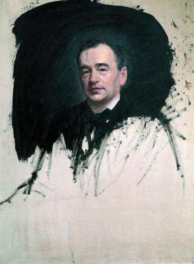 Портрет доктора Карла Андреевича Раухфуса. 1887 - Крамской Иван Николаевич