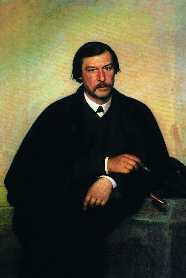 Портрет художника и фотографа Михаила Борисовича Тулинова. 1868 - Крамской Иван Николаевич