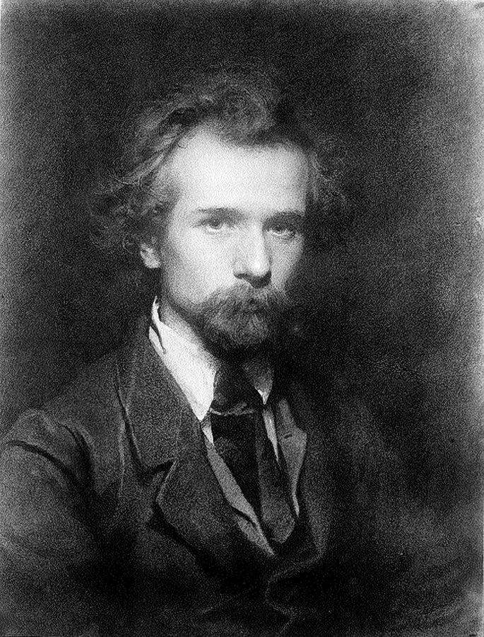 Портрет художника Павла Петровича Чистякова. 1860 - Крамской Иван Николаевич