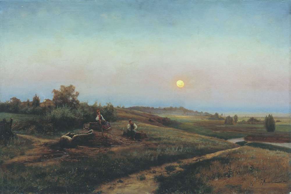 Украинский вечер. 1889 - Крачковский Иосиф Евстафьевич
