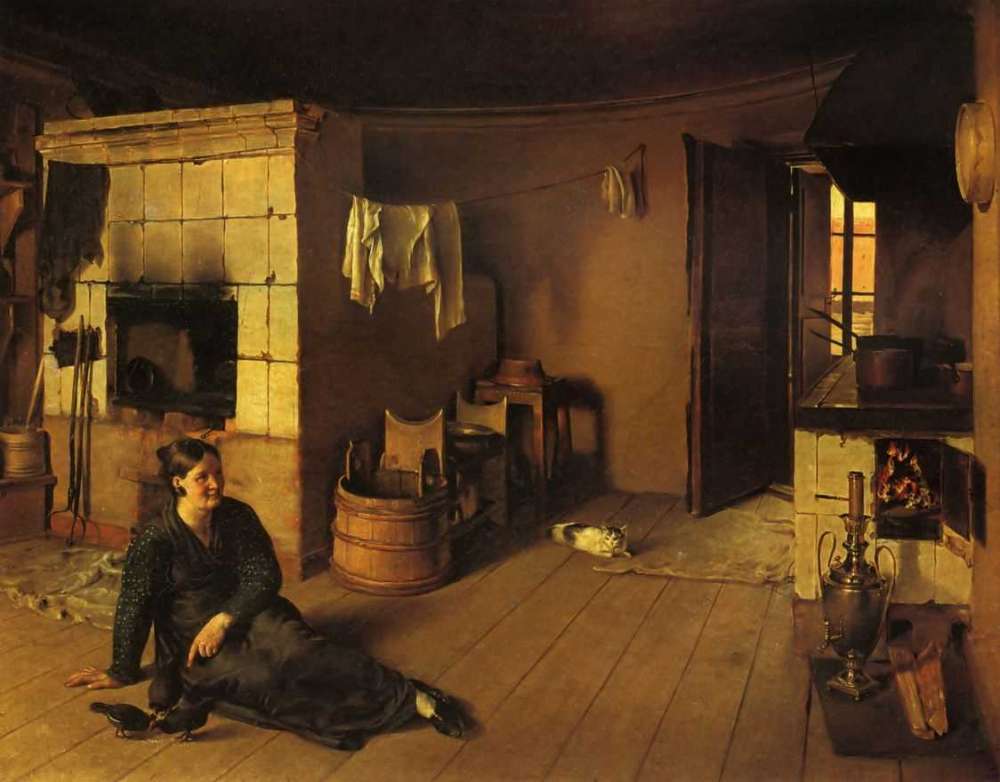 Кухня. 1826  - Крылов Гурий Асафович