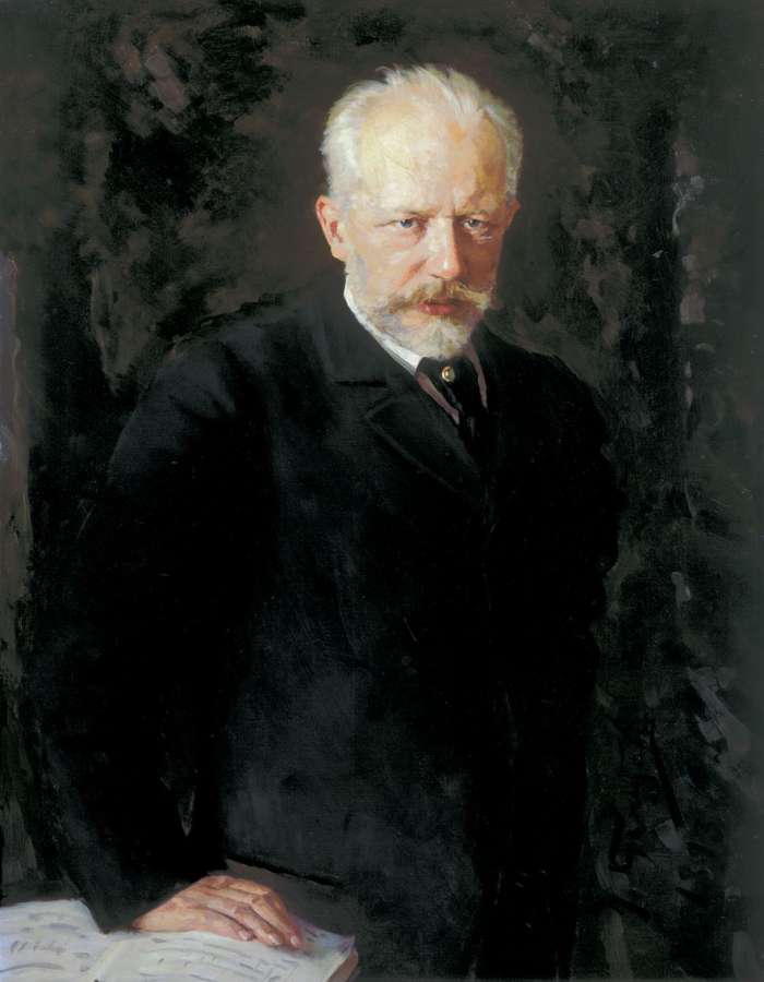 Портрет композитора Петра Ильича Чайковского. 1893 - Кузнецов Николай Дмитриевич