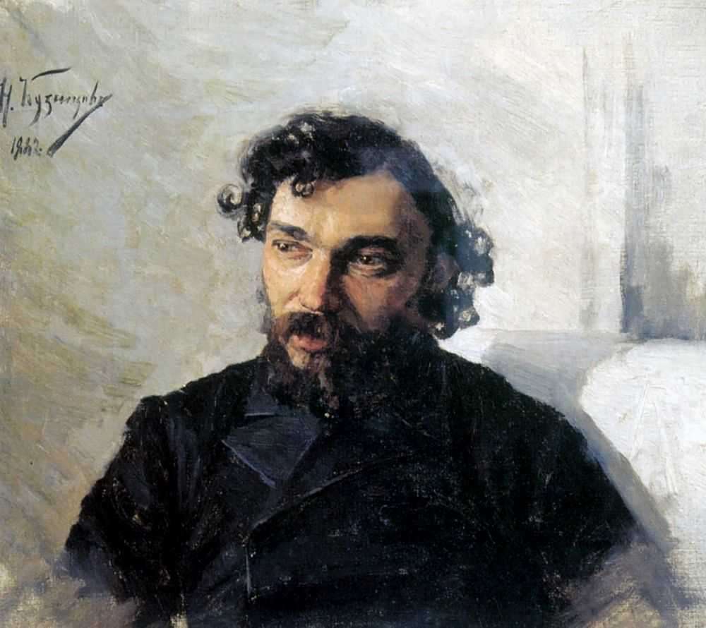 Портрет художника Ивана Павловича Похитонова. 1882  - Кузнецов Николай Дмитриевич