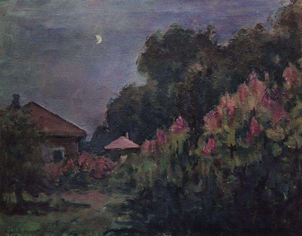 Вечер с луной. Руза. 1925  - Куприн Александр Васильевич