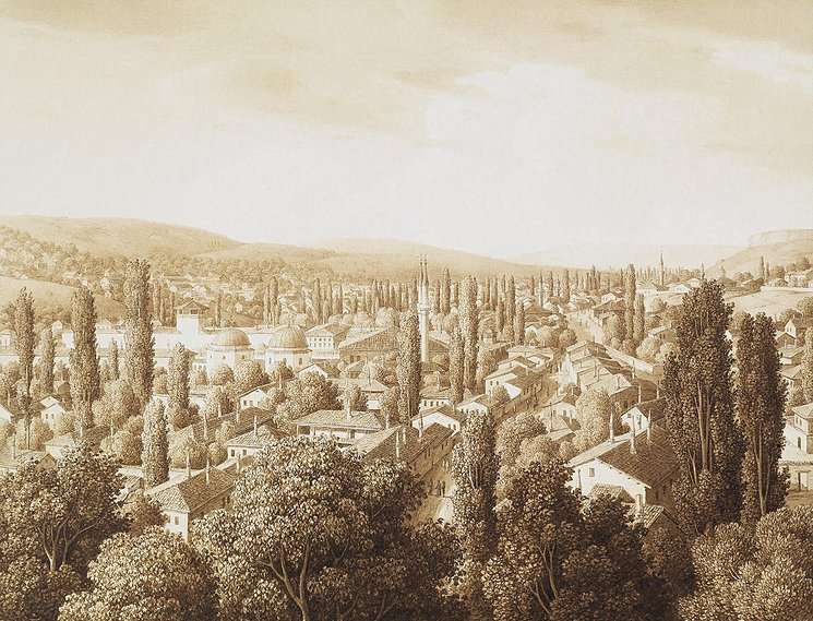 View-of-Bakhchisarai[1] - Кюгельген фон Карл
