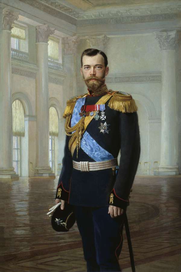 Портрет императора Николая II. 1900 - Липгарт Эрнест Карлович