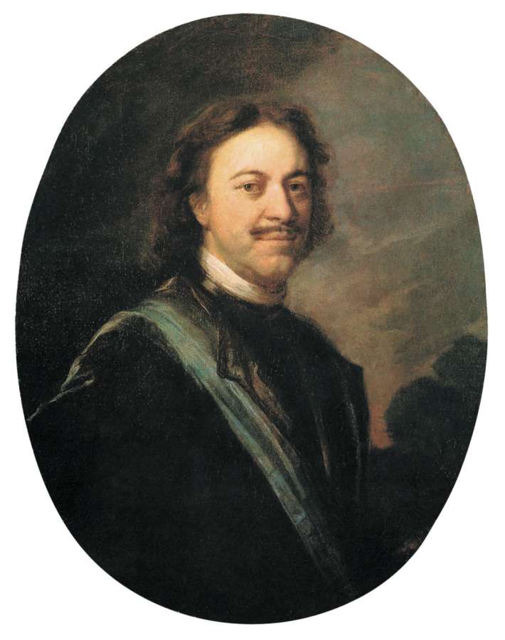 Портрет Петра I. 1724-1725 - Матвеев Андрей Матвеевич