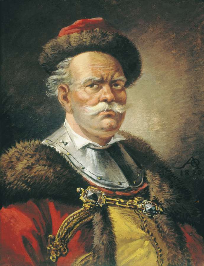 Портрет польского шляхтича. 1820 - Орловский Александр Осипович