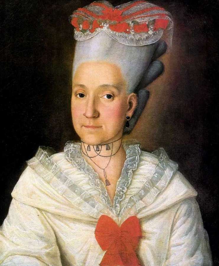 Портрет неизвестной. 1777 - Островский Григорий Силович
