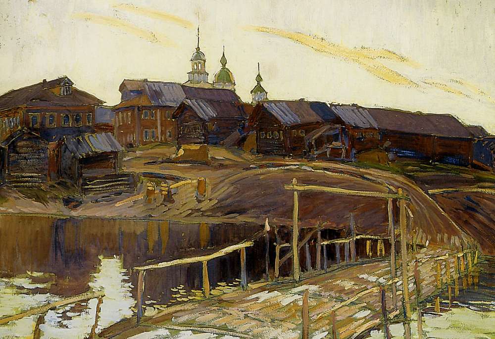Perepletchikov Vasily Porog village on the Onega Sun - Переплетчиков Василий Васильевич