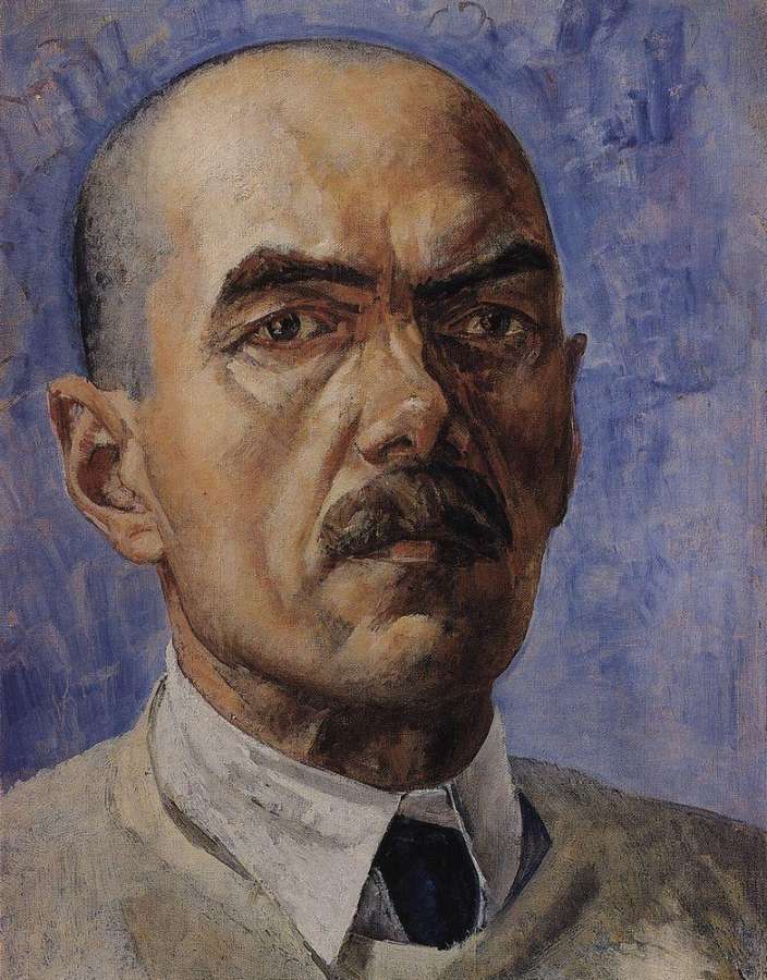 Автопортрет. 1929 - Петров-Водкин Кузьма Сергеевич
