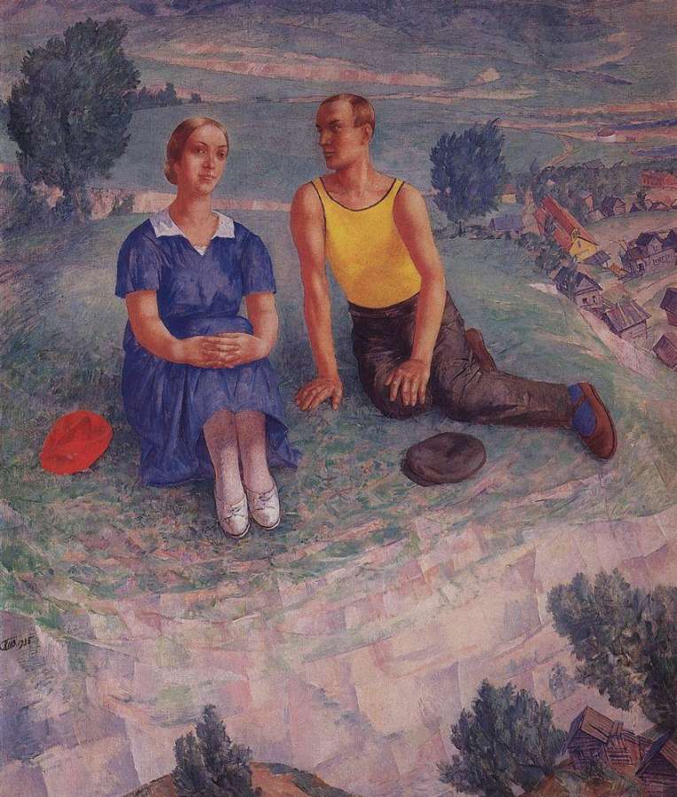 Весна. 1935 - Петров-Водкин Кузьма Сергеевич