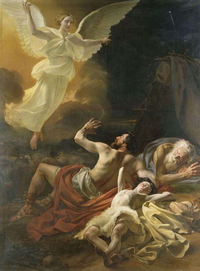 Явление ангела пастухам. 1839  - Петровский Петр Степанович