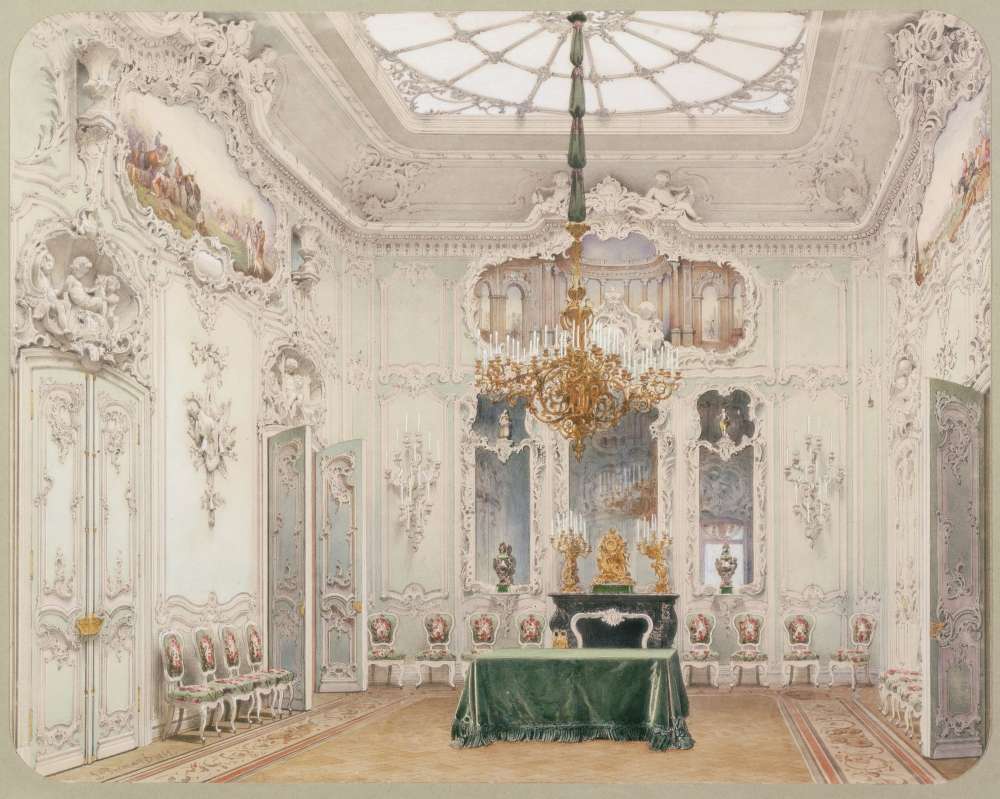 41.Premazzi.Luigi-Interiors.of.the.Winter.Palace.The.Green.Dining.Room -   