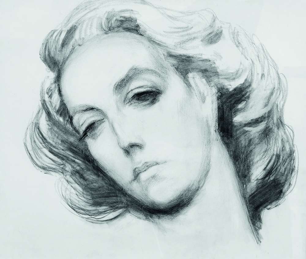 Портрет Юлии, 1960г. 66x56 - Пророков Борис Иванович