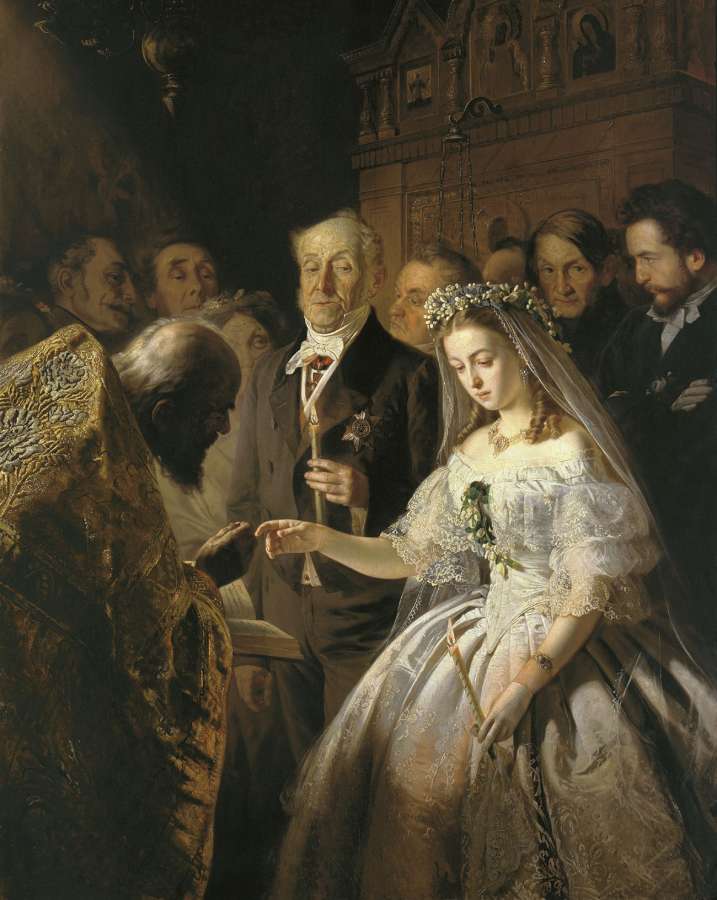 Неравный брак, 1862 - Пукирев Василий Владимирович