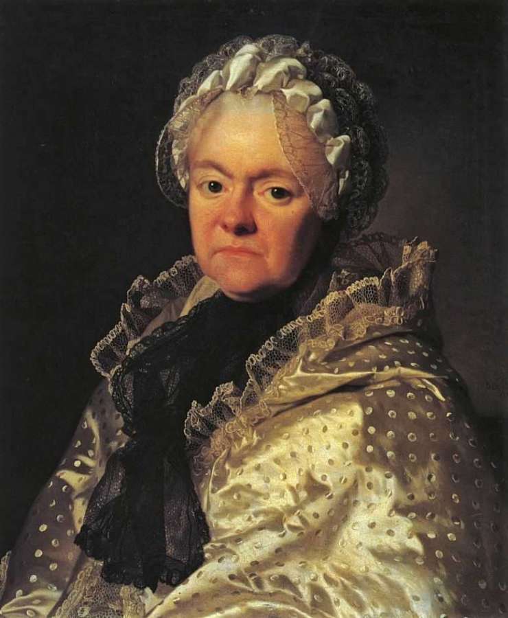 Портрет графини Е.А.Чернышевой. 1776  - Рослин Александр 