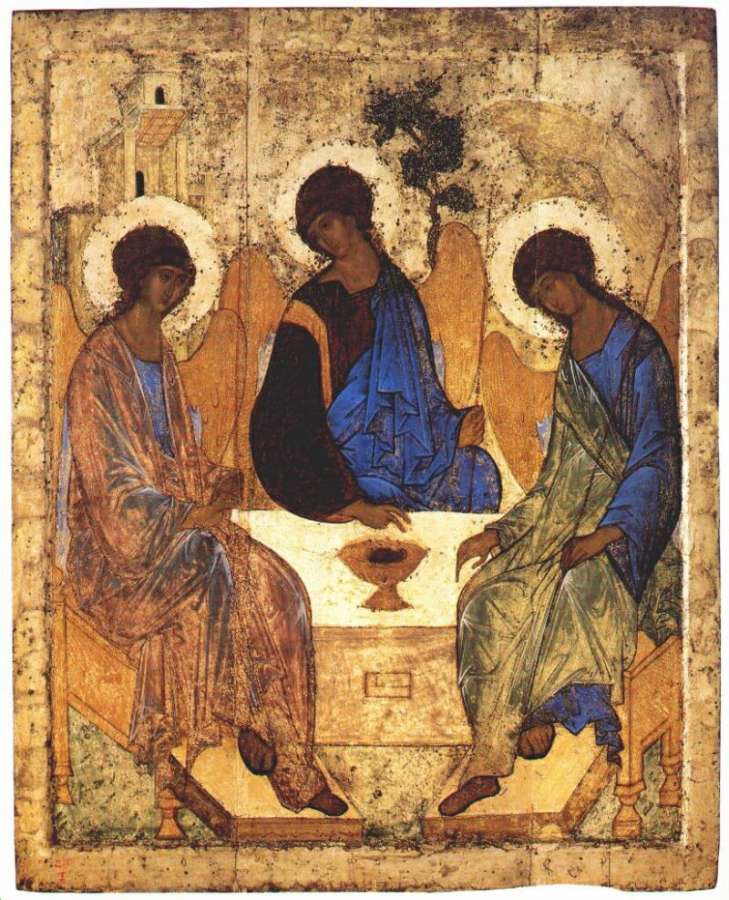 rublev_the-holy-trinity_1411 - Рублев Андрей 