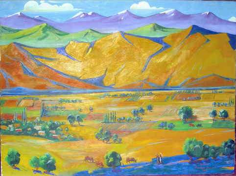 1926 Armenia. Oil on canvas. 85x110 -   