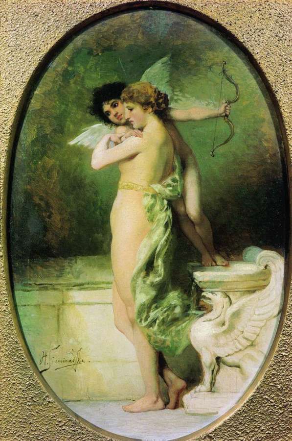Красота и любовь. 1894  - Семирадский Генрих Ипполитович
