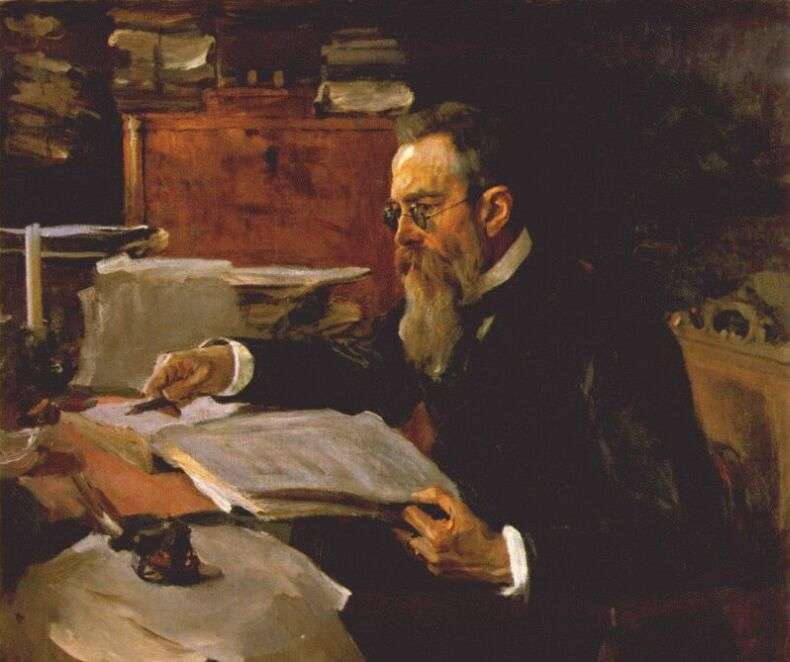 serov_rimsky-korsakov_1898 - Серов Валентин Александрович