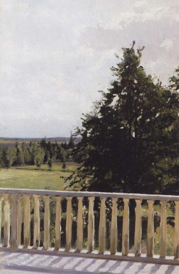 Балкон. 1911 - Серов Валентин Александрович
