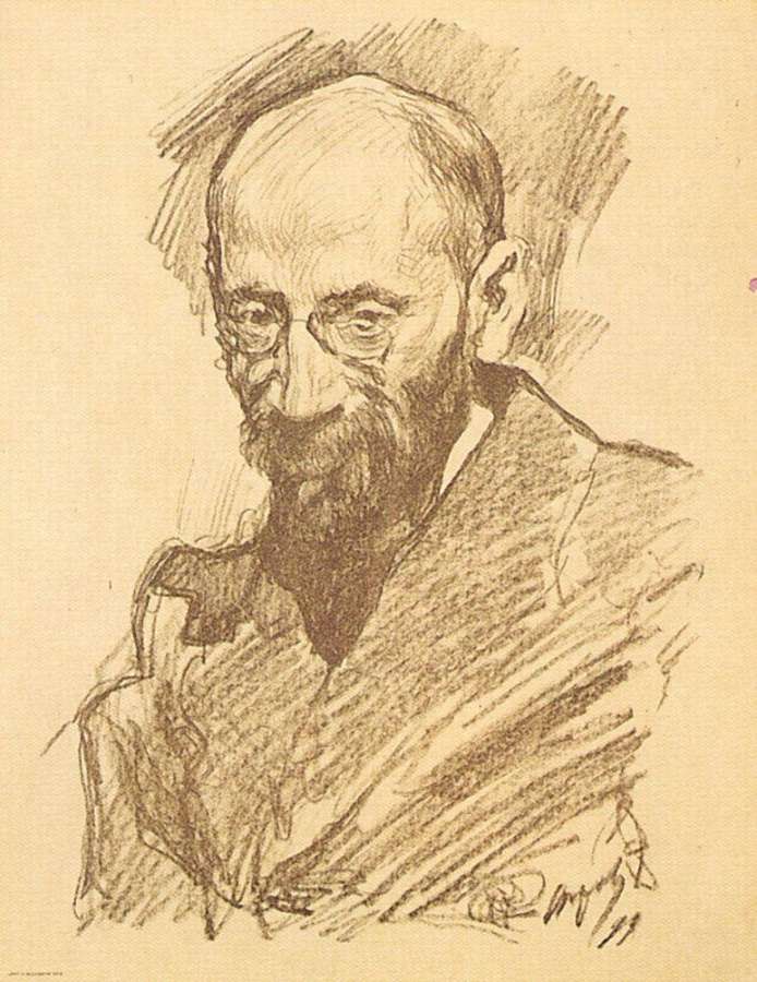 Портрет А.П.Нурока. 1899 - Серов Валентин Александрович