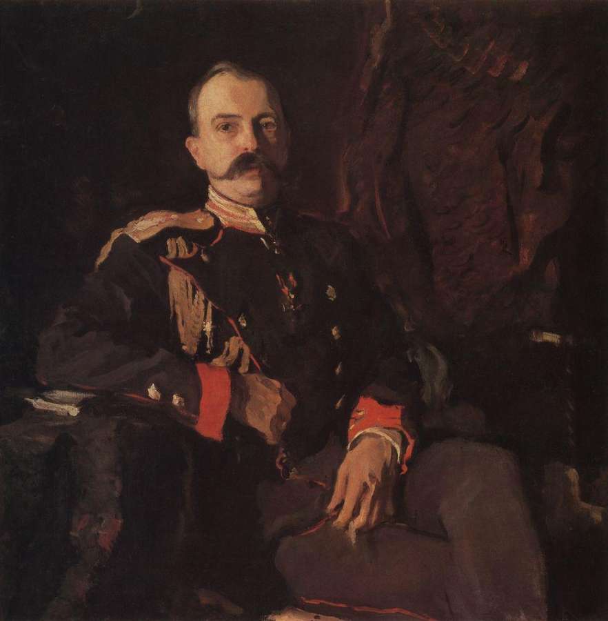 Портрет вел. кн. Георгия Михайловича. 1901 - Серов Валентин Александрович