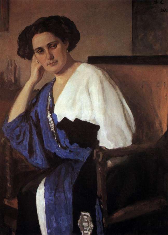Портрет Е.А.Балиной. 1911 - Серов Валентин Александрович