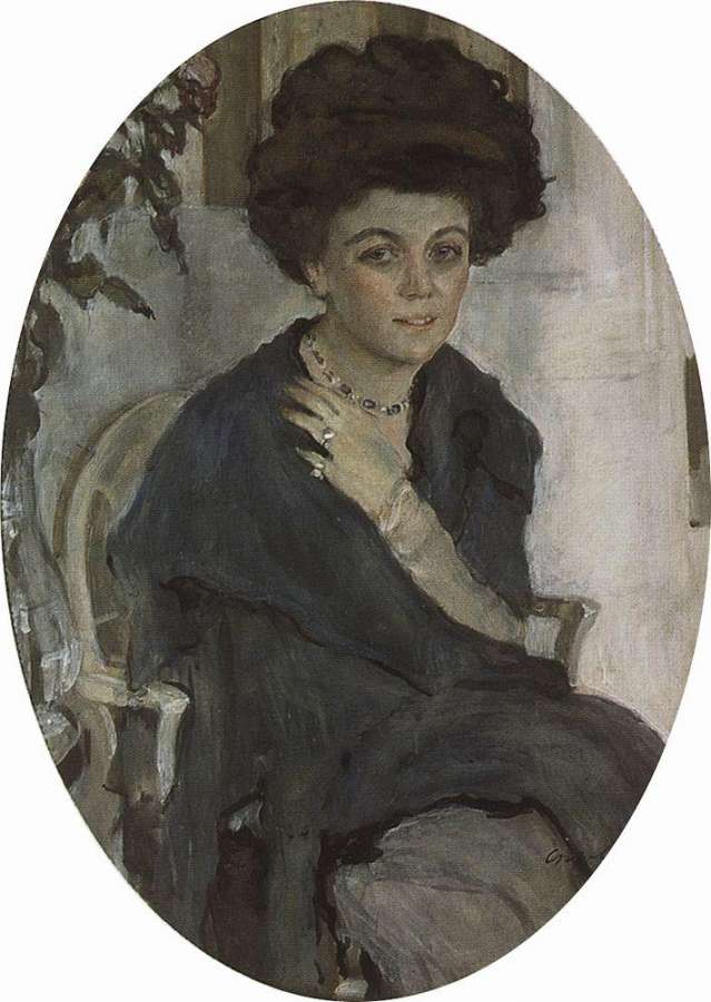 Портрет Е.П.Олив. 1909 - Серов Валентин Александрович