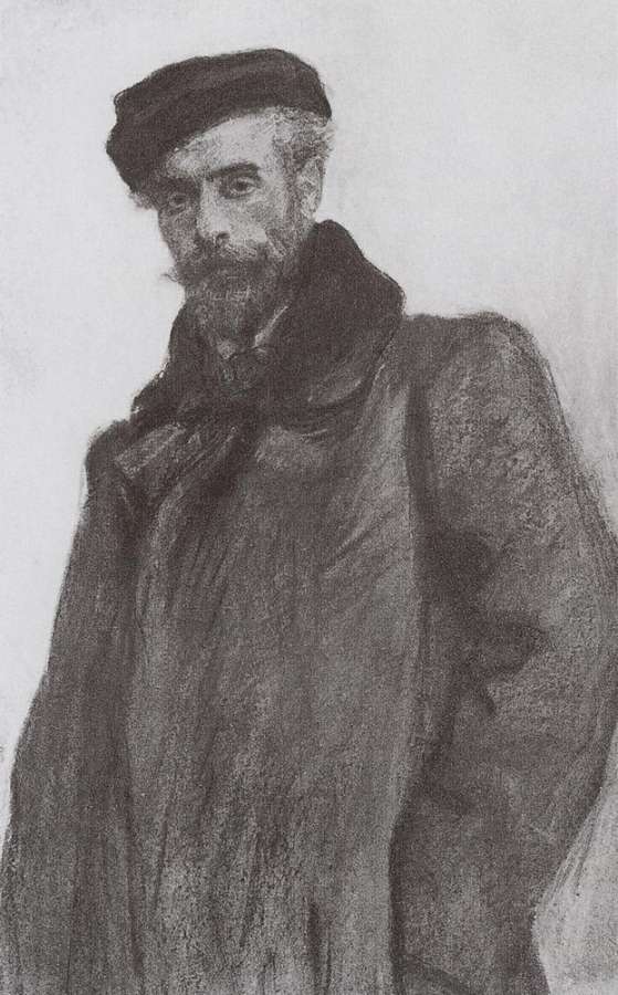 Портрет И.И.Левитана. 1900 - Серов Валентин Александрович