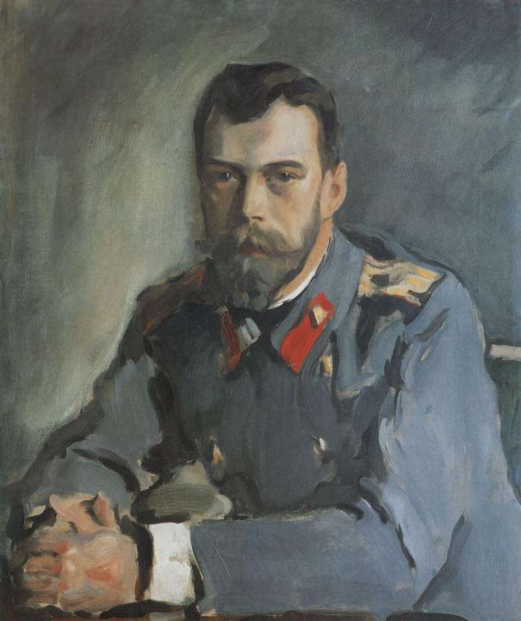 Портрет императора Николая II. 1900 - Серов Валентин Александрович