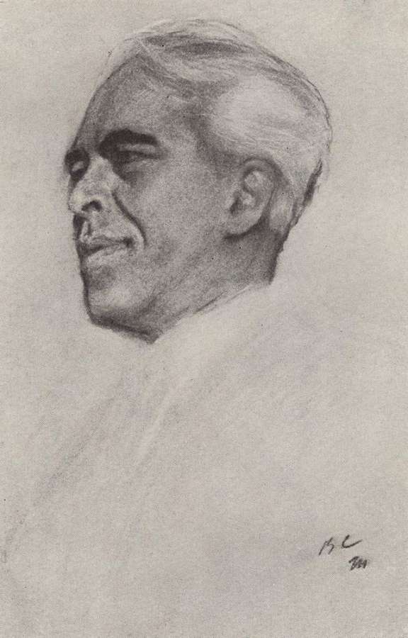 Портрет К.С.Станиславского. 1911 - Серов Валентин Александрович