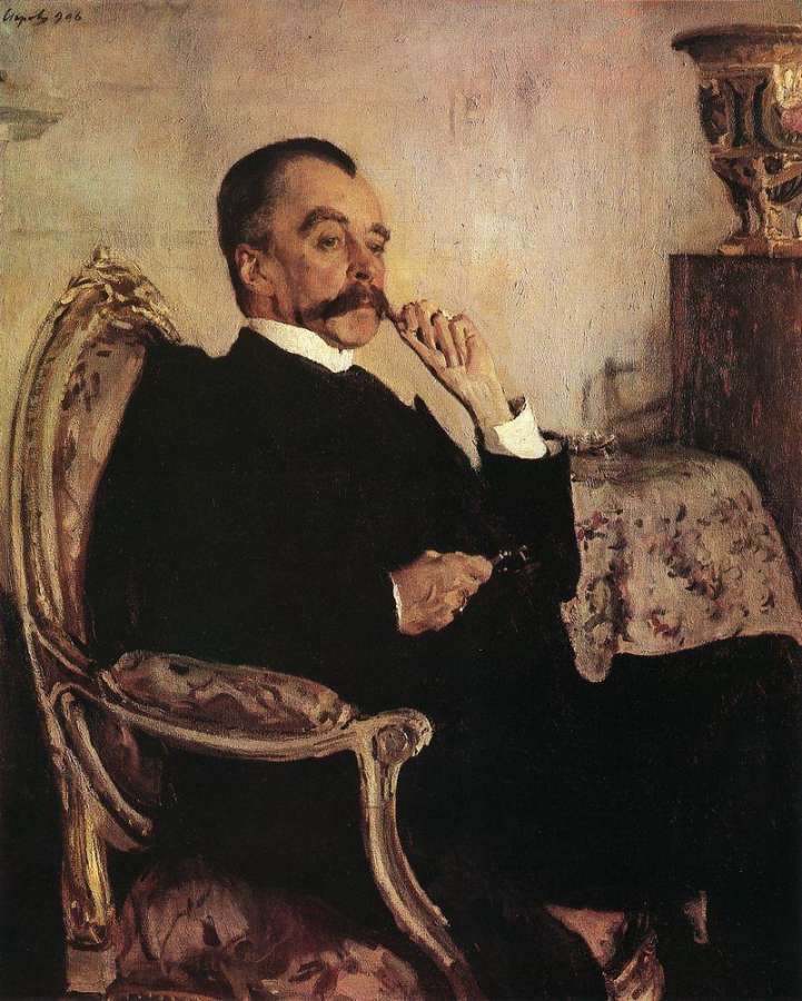 Портрет кн. В.Н.Голицына. 1906 - Серов Валентин Александрович