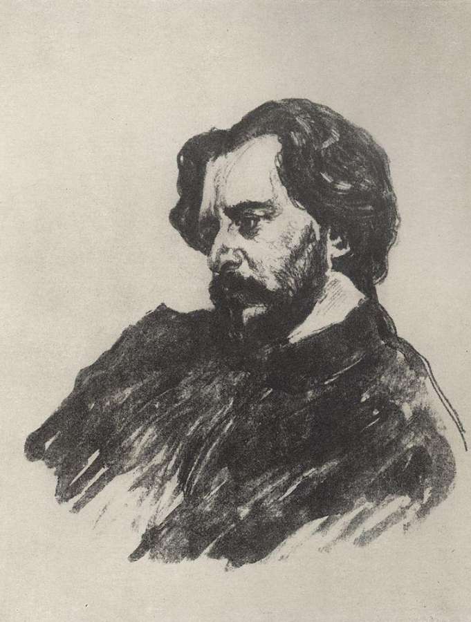 Портрет Л.Н.Андреева2. 1907 - Серов Валентин Александрович