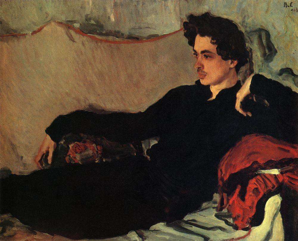 Портрет Н.С.Познякова. 1908 - Серов Валентин Александрович